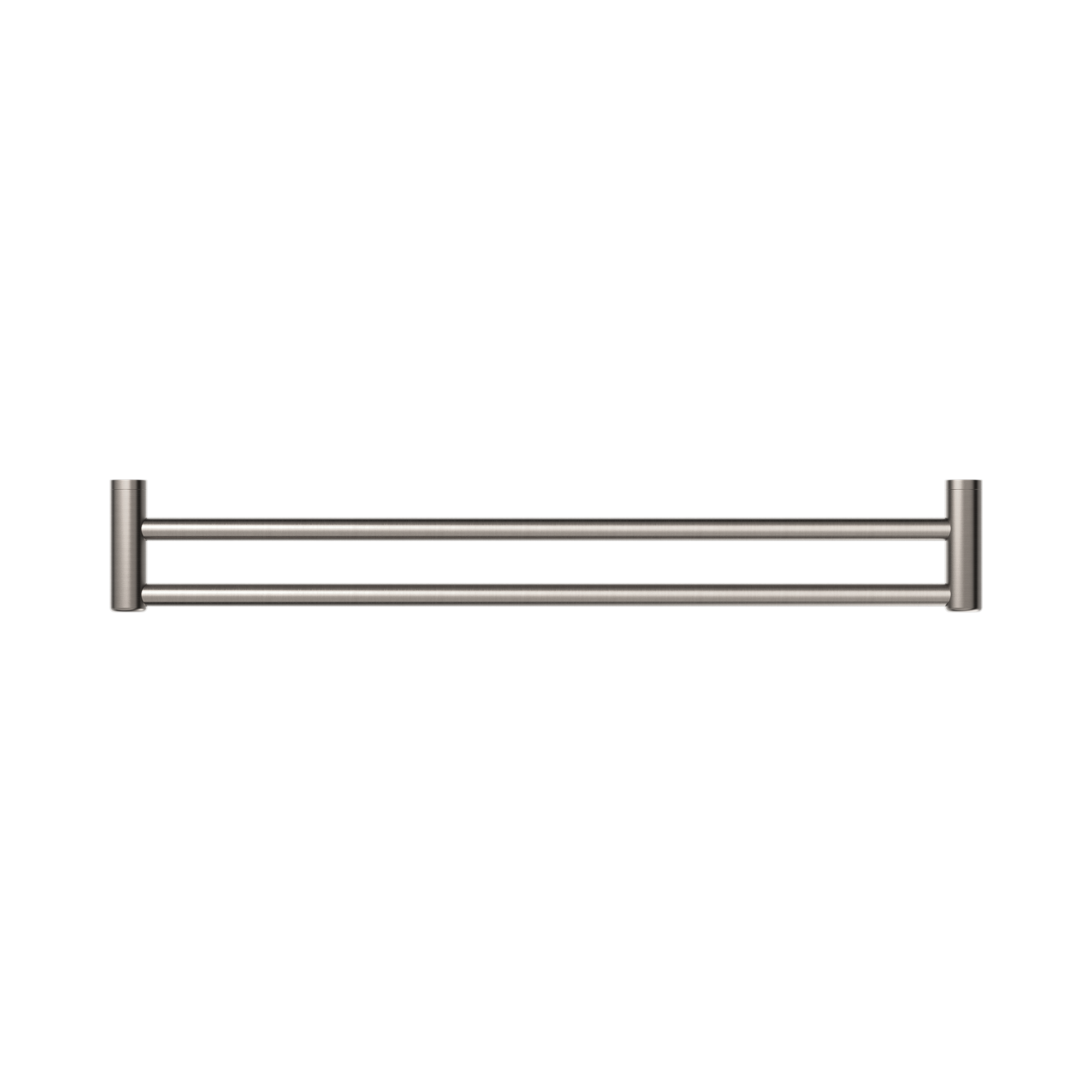 Nero Mecca Care 25mm Double Towel Grab Rail 900mm Brushed Nickel