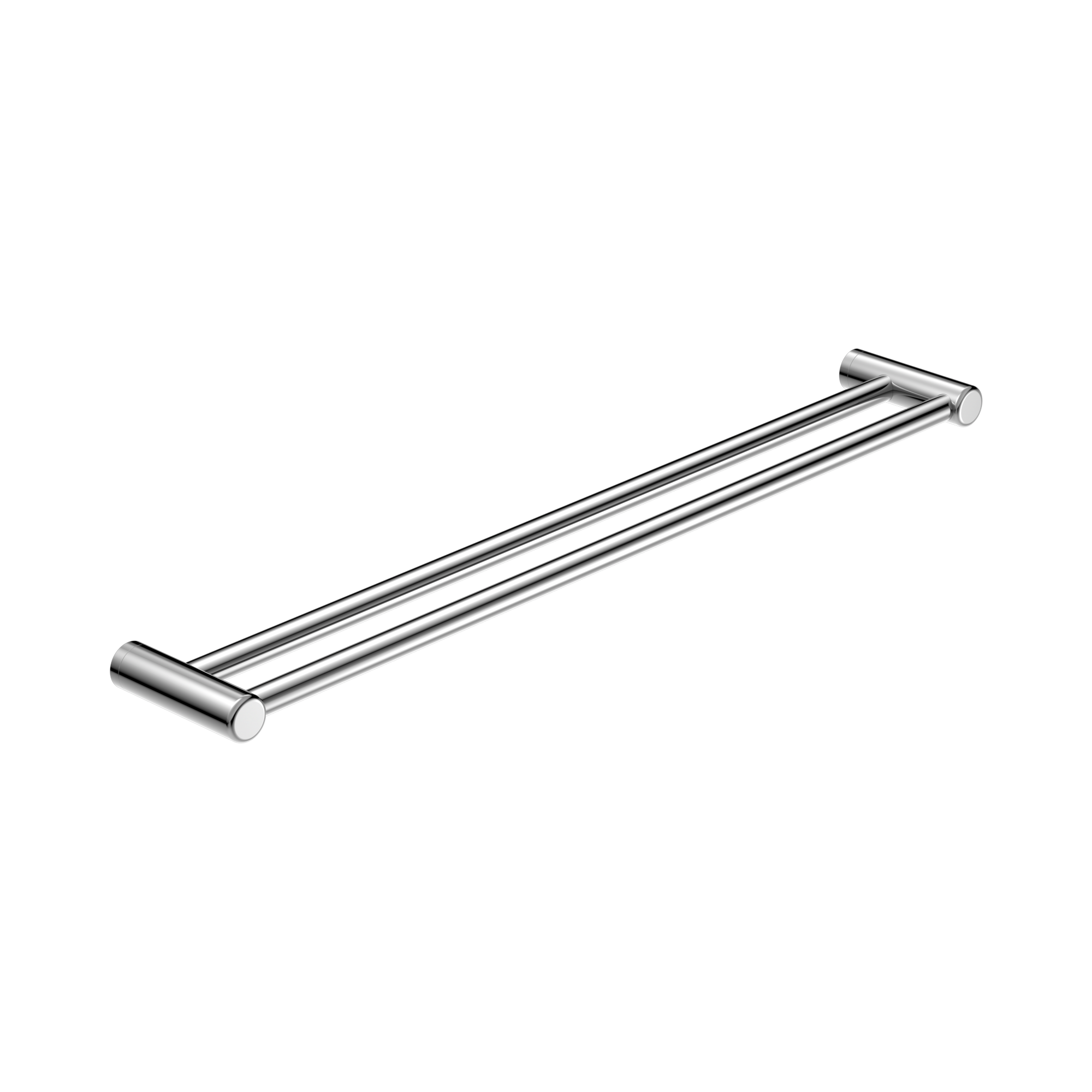 Nero Mecca Care 25mm Double Towel Grab Rail 900mm Chrome