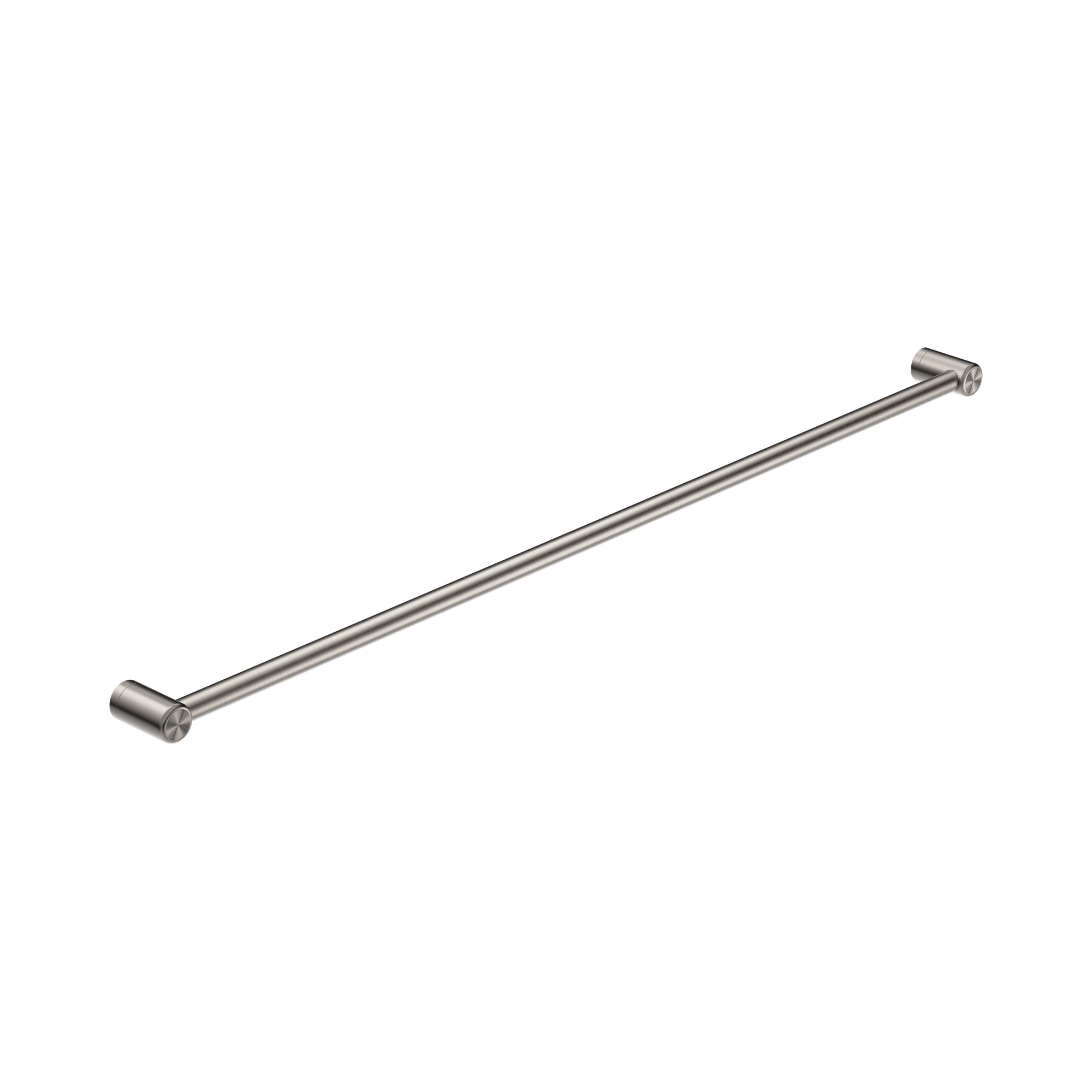 Nero Mecca Care 25mm Grab Rail 1200mm Brushed Nickel