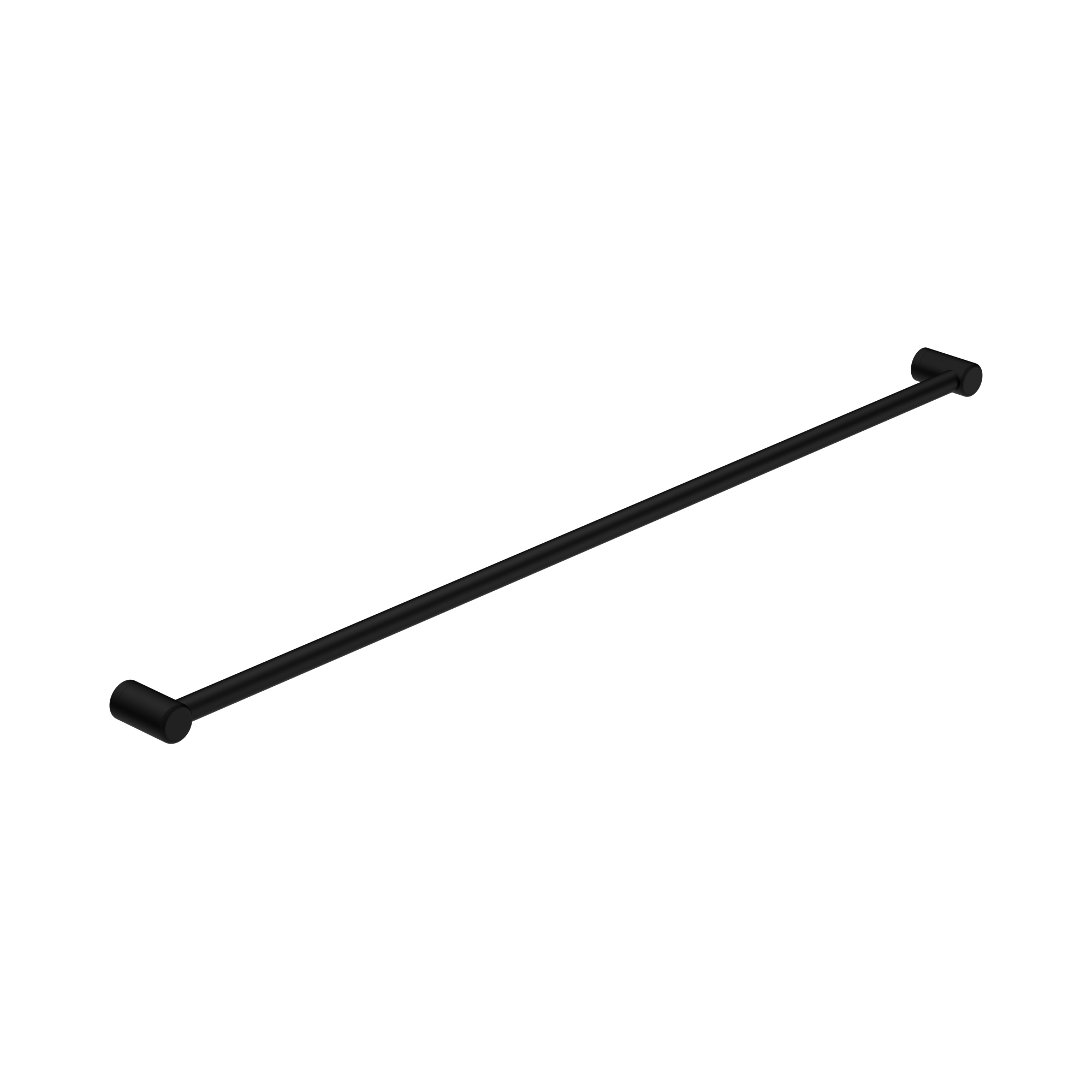 Nero Mecca Care 25mm Grab Rail 1200mm Matte Black