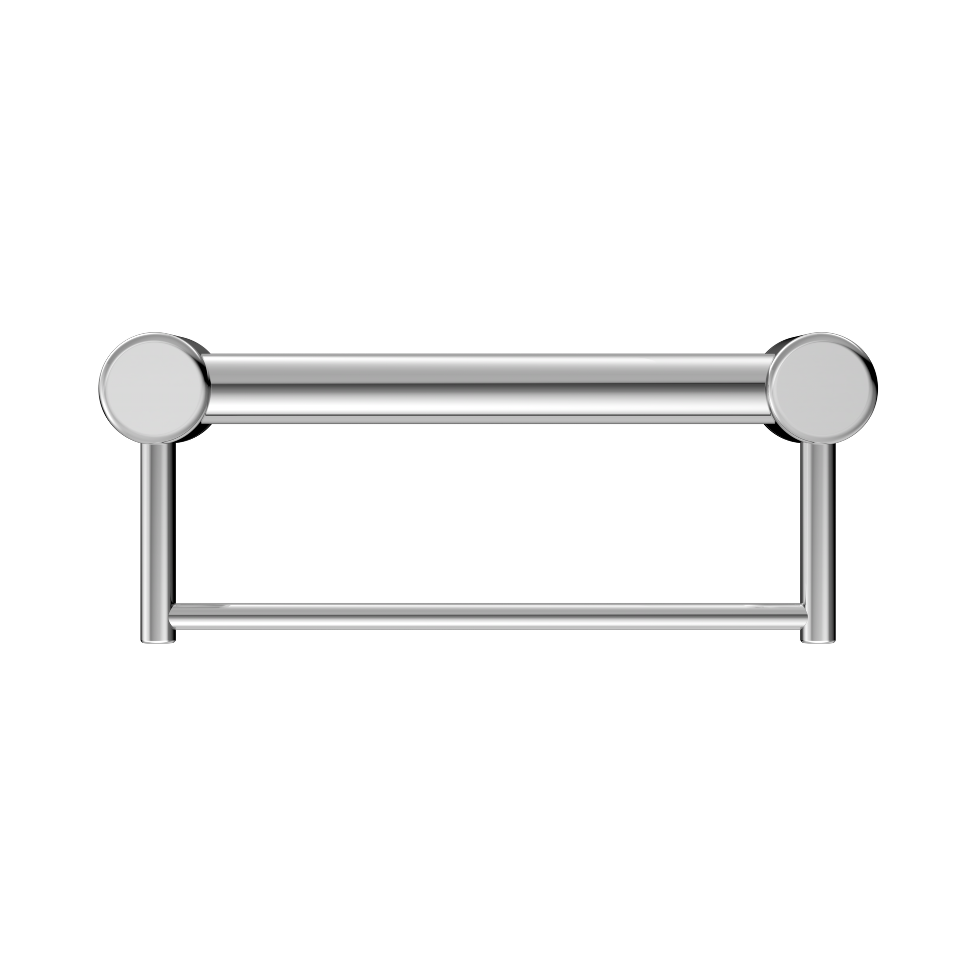 Nero Mecca Care 32mm Grab Rail With Towel Holder 300mm Chrome