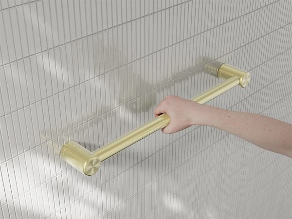 Nero Mecca Care 32mm Grab Rail 300mm Brushed Gold