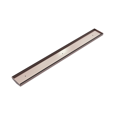 Nero Tile Insert V Channel 900 x 106 Brushed Bronze
