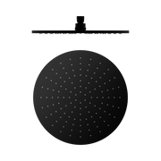 Nero Round 300mm Shower Head Matte Black
