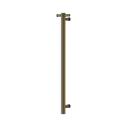 Nero Non-Heated Vertical Towel Rail 900mm Tumbled Antique Brass