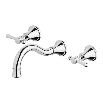 Nostalgia Lever Basin Bath Set 180mm Shepherds Crook