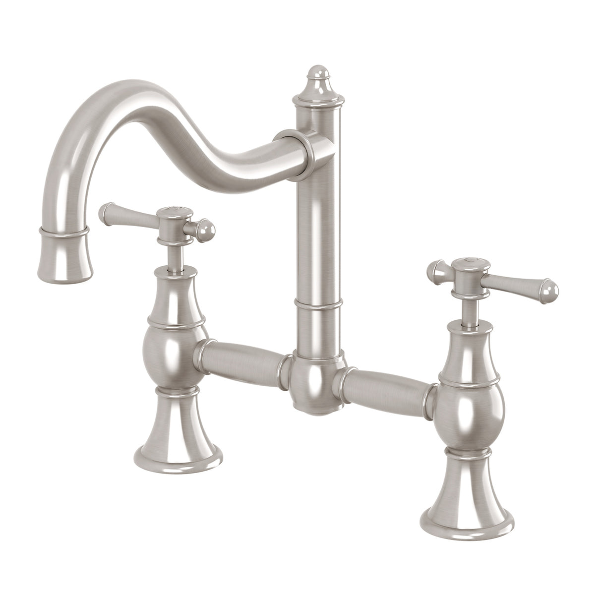 Nostalgia Exposed Sink Set Shepherds Crook — Designer Bathware