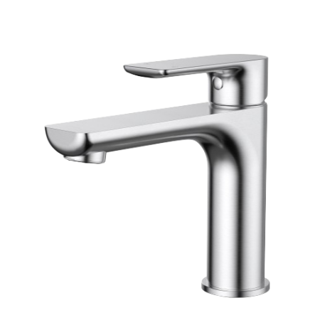 Modern National Nova Basin Mixer - Brushed Chrome