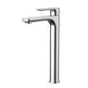 Modern National Nova High Rise Basin Mixer - Brushed Chrome