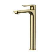 Modern National Nova High Rise Basin Mixer - Brushed Bronze