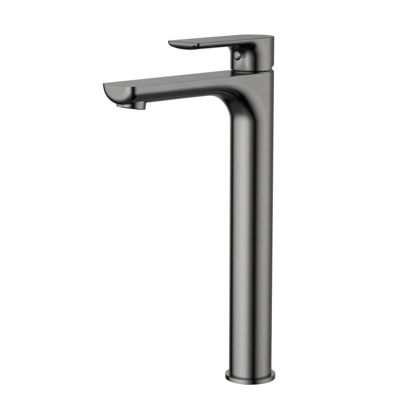 Modern National Nova High Rise Basin Mixer - Gunmetal