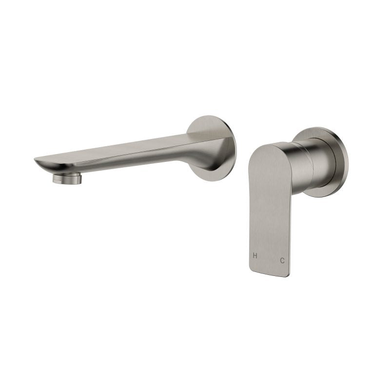Modern National Nova Wall Combination - Brushed Nickel