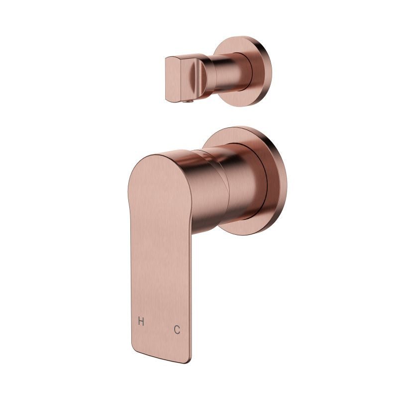 Modern National Nova Shower Diverter - Champagne