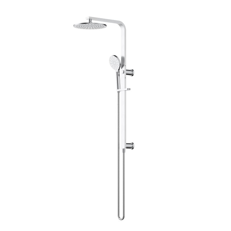 Modern National Nova Shower Column Set - Brushed Chrome