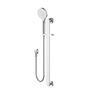 Modern National Nova Shower on Rail - Brushed Chrome