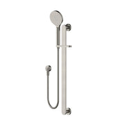 Modern National Nova Shower on Rail - Brushed Nickel