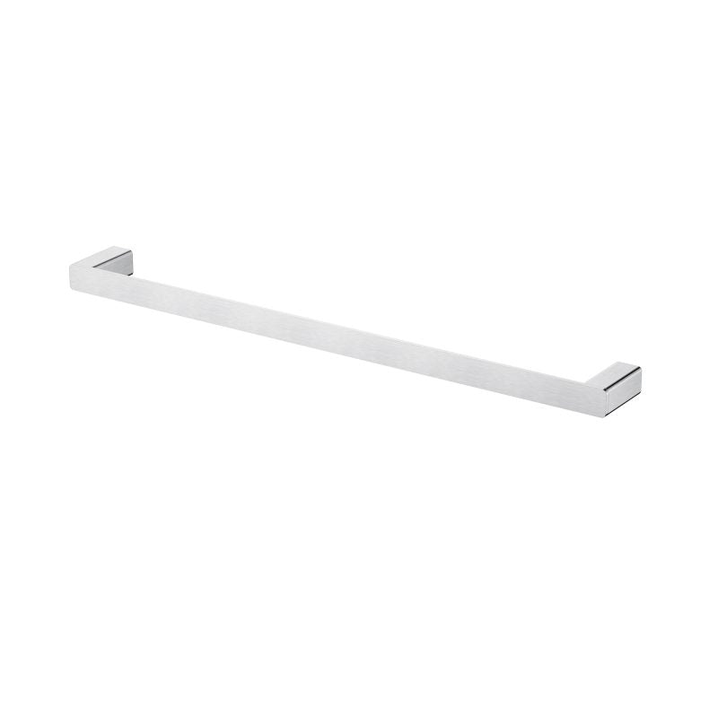 Modern National Nova Single Towel Rail 600mm - Brushed Chrome