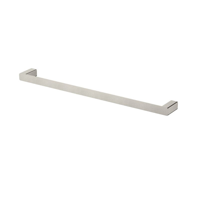 Modern National Nova Single Towel Rail 600mm - Brushed Nickel