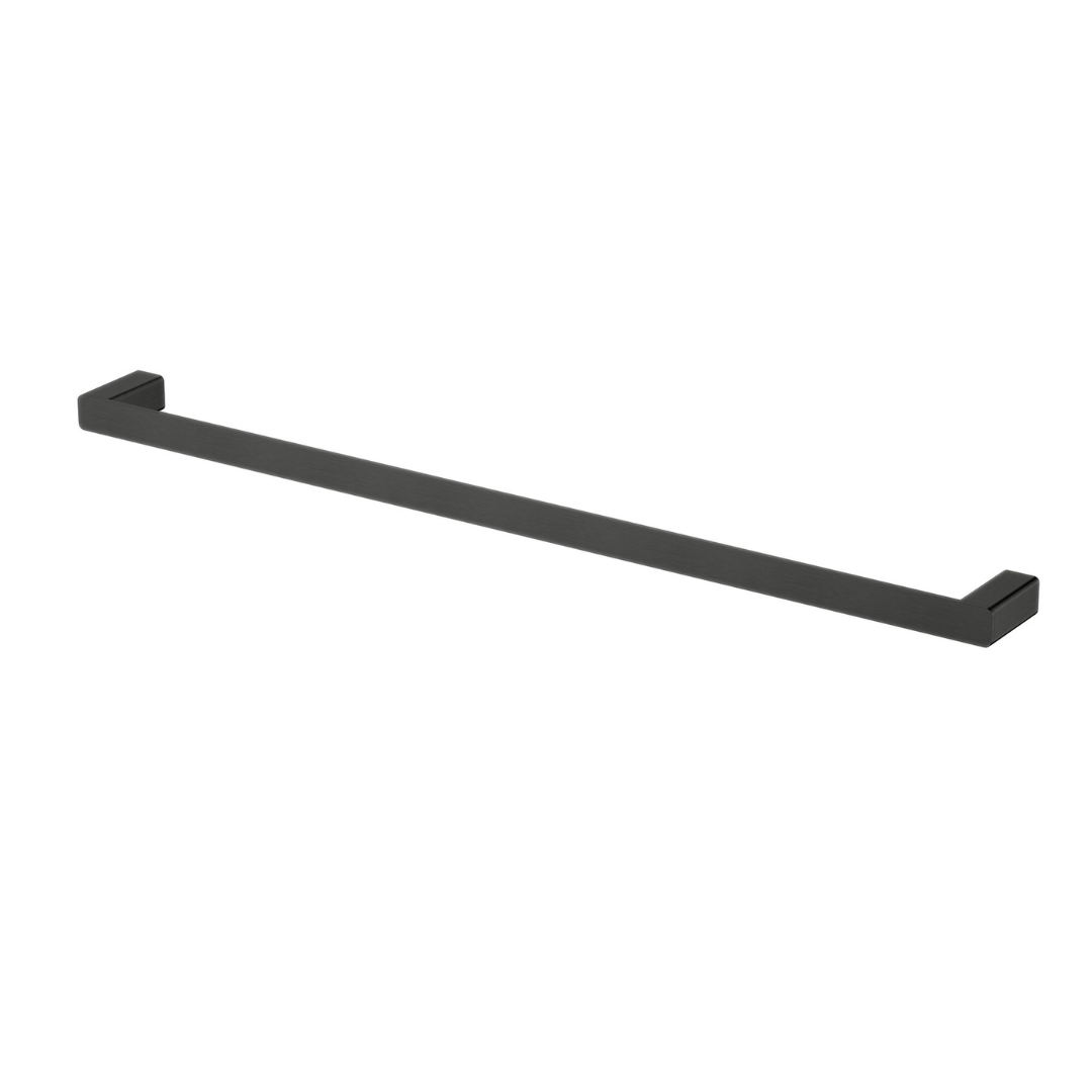 Modern National Nova Single Towel Rail 750mm - Matte Black