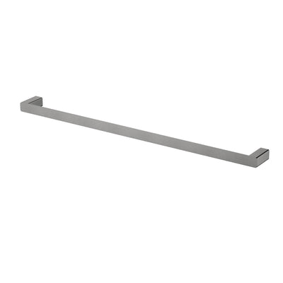 Modern National Nova Single Towel Rail 750mm - Gunmetal