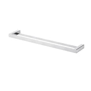 Modern National Nova Double Towel Rail 600mm - Brushed Chrome