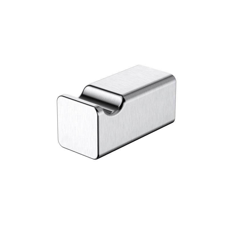 Modern National Nova Single Robe Hook - Brushed Chrome