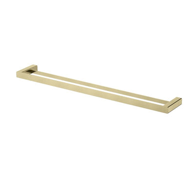 Modern National Nova Double Towel Rail 750mm - Brushed Bronze