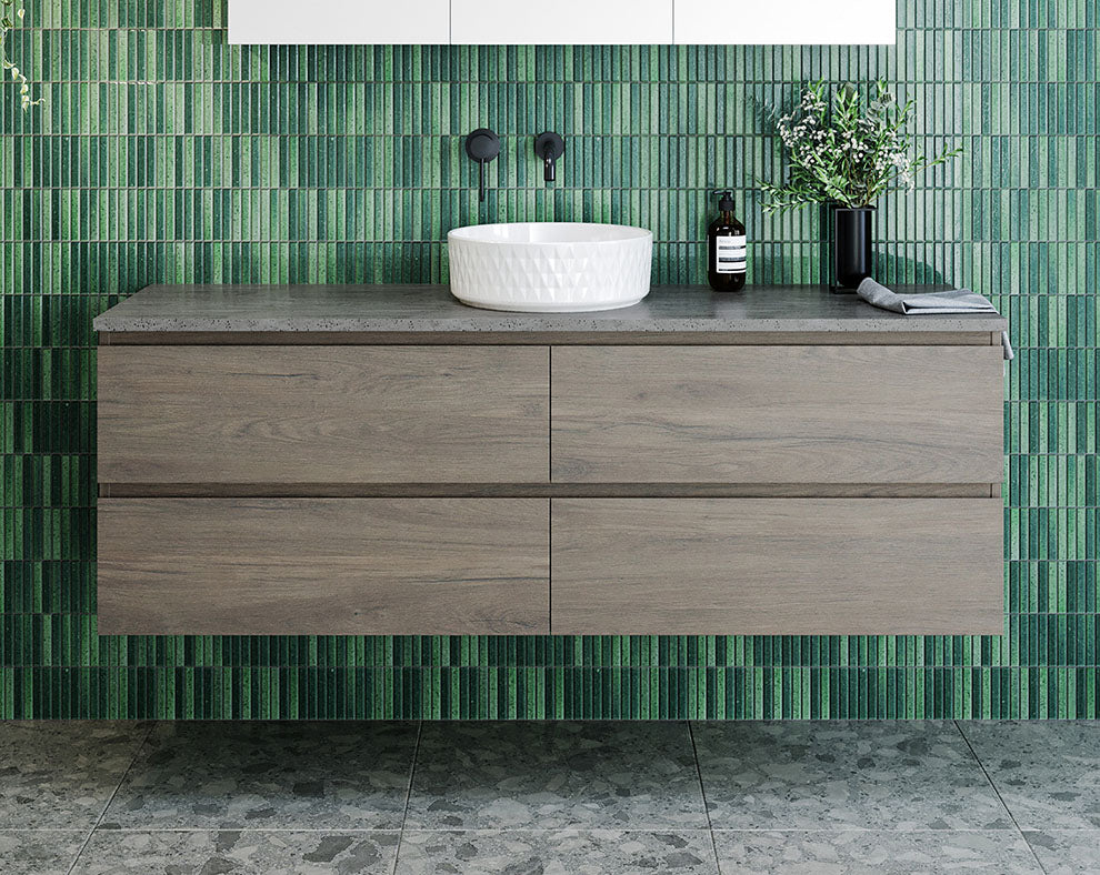 Nevada Plus Vanity Unit Wall Hung Above Counter Basin