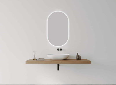 Remer O-Series Oval Led Mirror 600