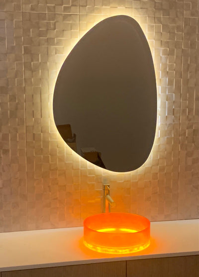 Basin Labs Powder Organic Halo Mirror