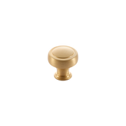 Momo Pellaro Knob 32mm in Brushed Matt Brass