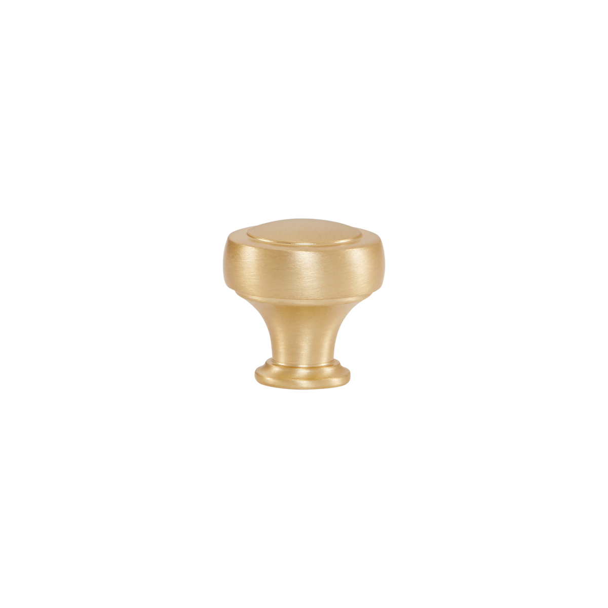 Momo Pellaro Knob 32mm in Brushed Matt Brass - view 2