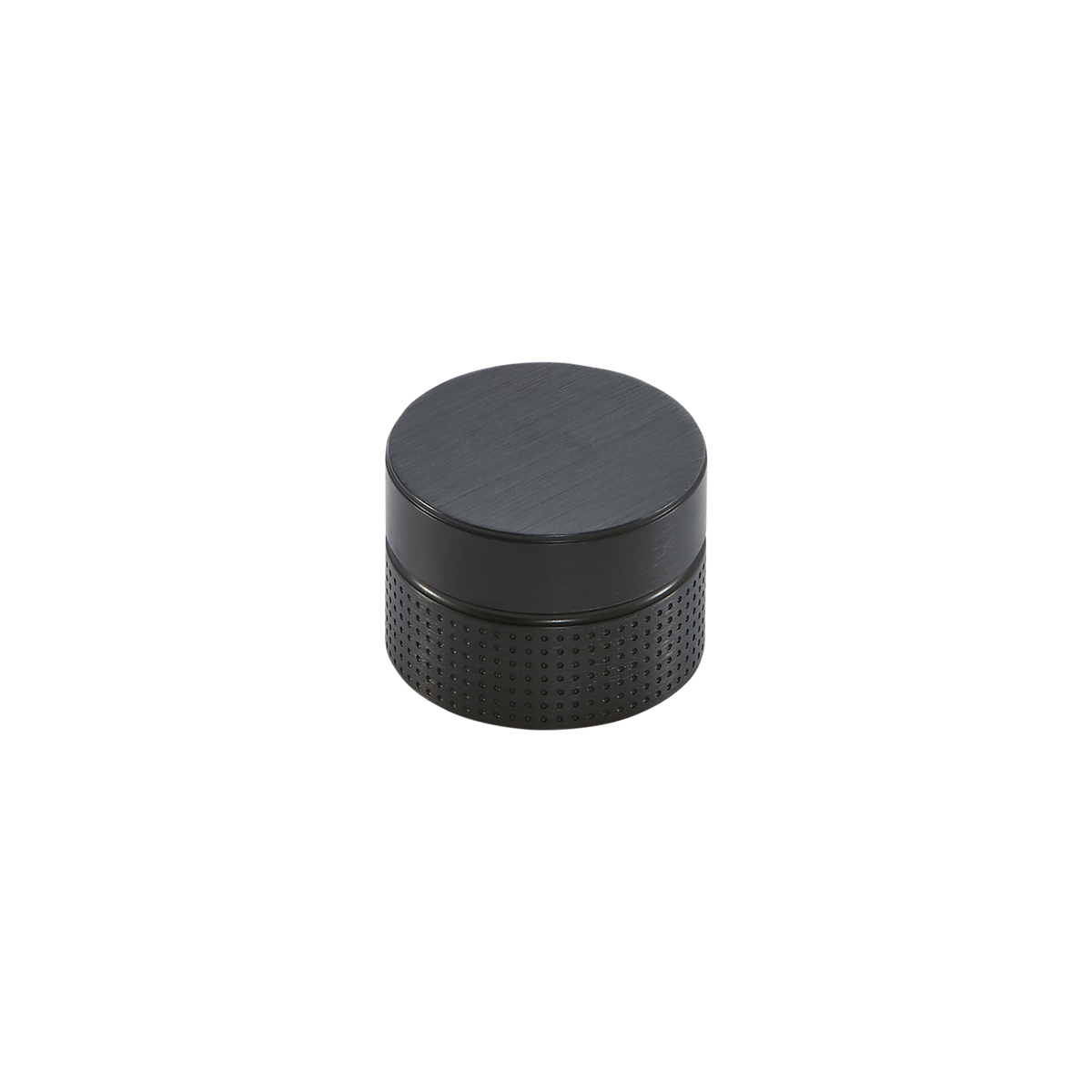 Momo Point Round Knob 40mm in Brushed Black