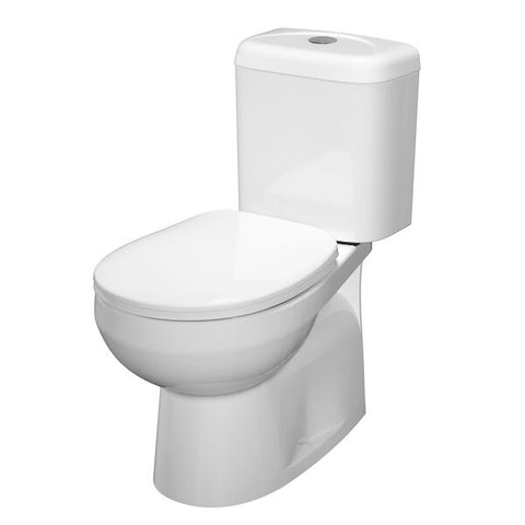 Caroma Prima II Close Coupled Bottom Inlet P Trap Suite, Std seat