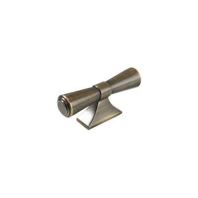Momo Pembrey T Knob 80mm in Dark Brushed Brass