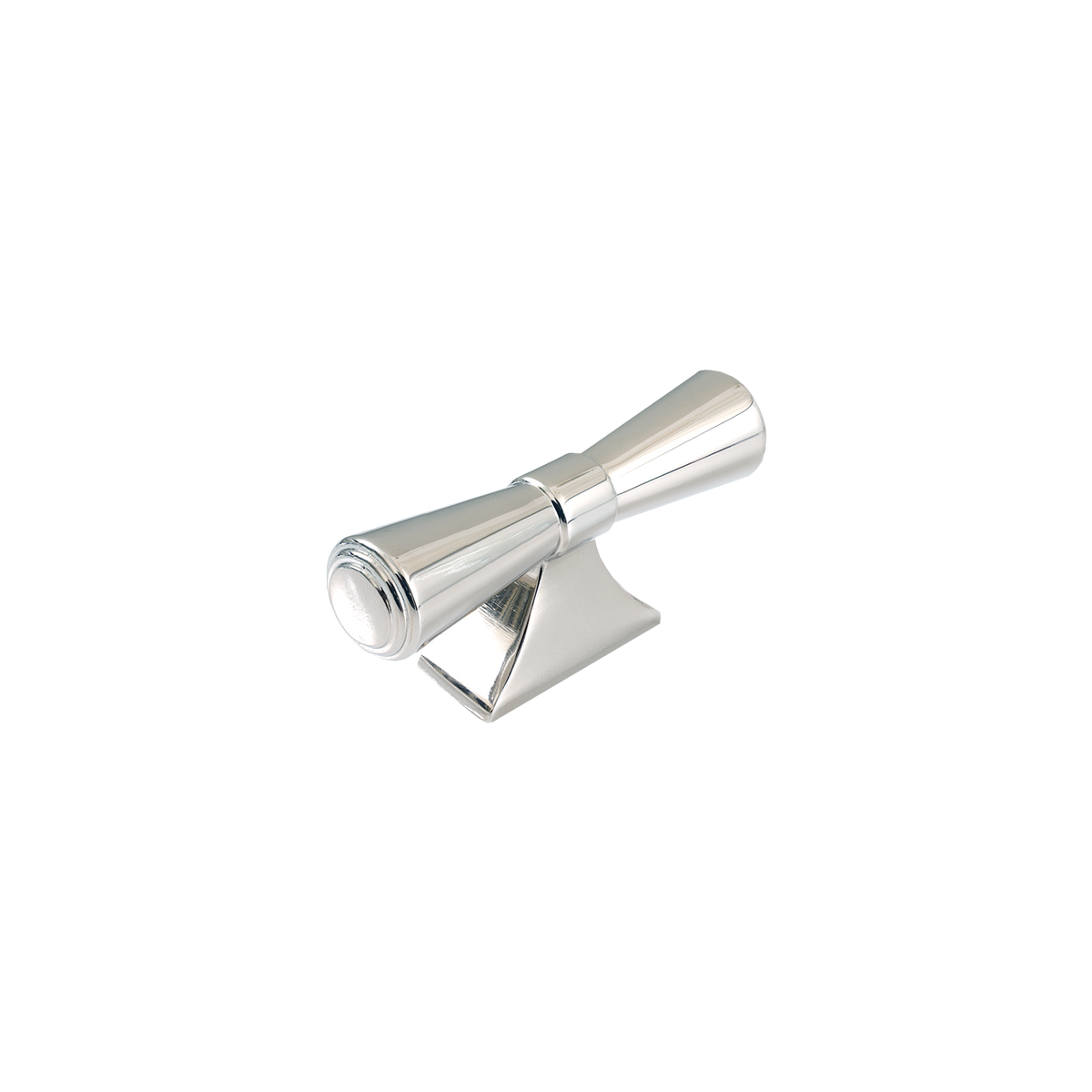 Momo Pembrey T Knob 80mm in Polished Nickel