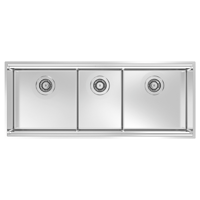 Abey Boutique Piazza Plus Triple Bowl Sink
