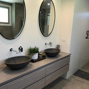Pietra Bianca Pearl Above Counter Stone Basins