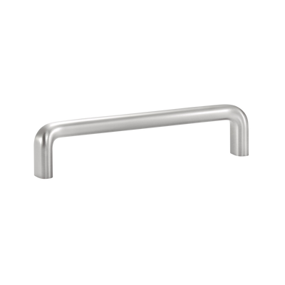 Momo Redo D Handle 128mm in Brushed Nickel