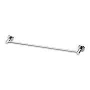 Phoenix Radii Single Towel Rail 600mm Round Plate Chrome