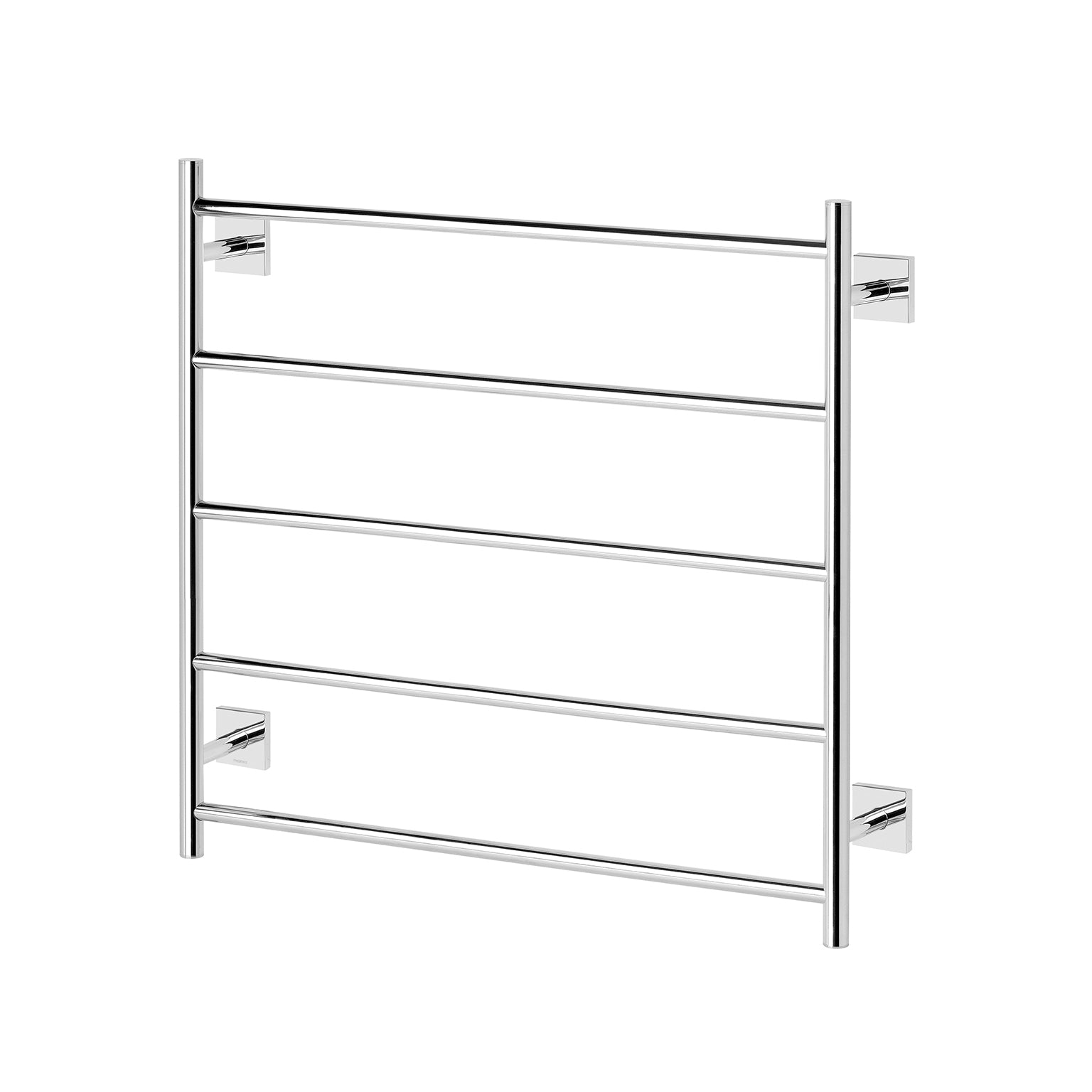 Phoenix Radii Heated Towel Ladder 750mm x 740mm Chrome