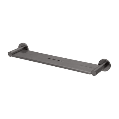 Phoenix  Radii Metal Shelf Round Plate Brushed Carbon