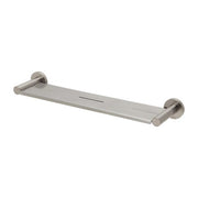 Phoenix Radii Metal Shelf Round Plate Brushed Nickel