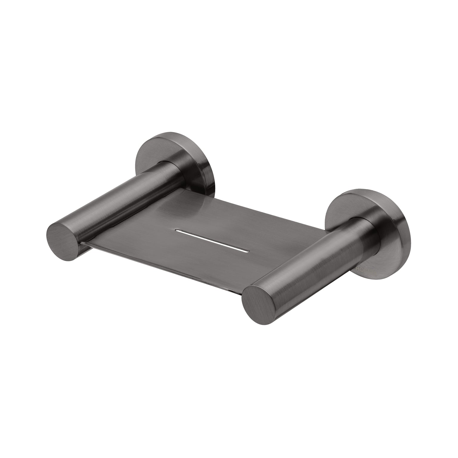 Phoenix Radii Soap Dish Holder Brushed Carbon