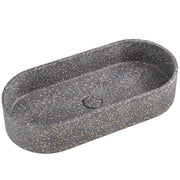 Fienza Jada Pill Concrete Above Counter Basin Lunar Terrazzo