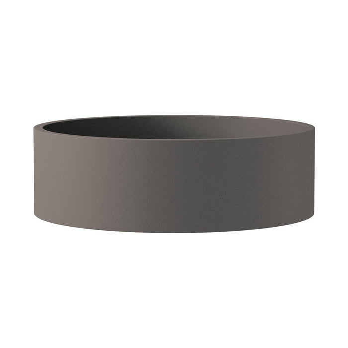 Jada Round Concrete Above Counter Basin, Warm Grey