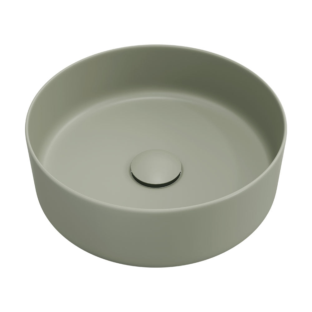 Fienza Reba Above Counter Basin Matte Olive