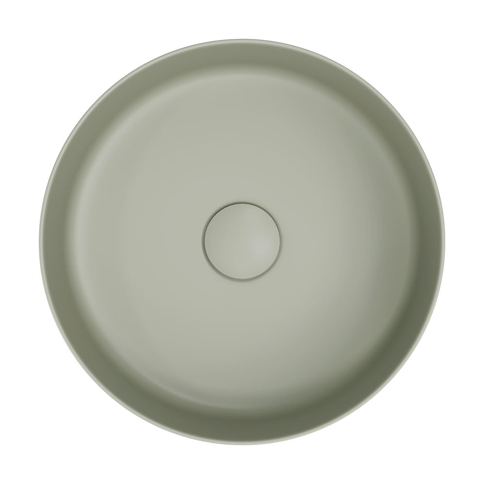 Fienza Reba Above Counter Basin Matte Olive