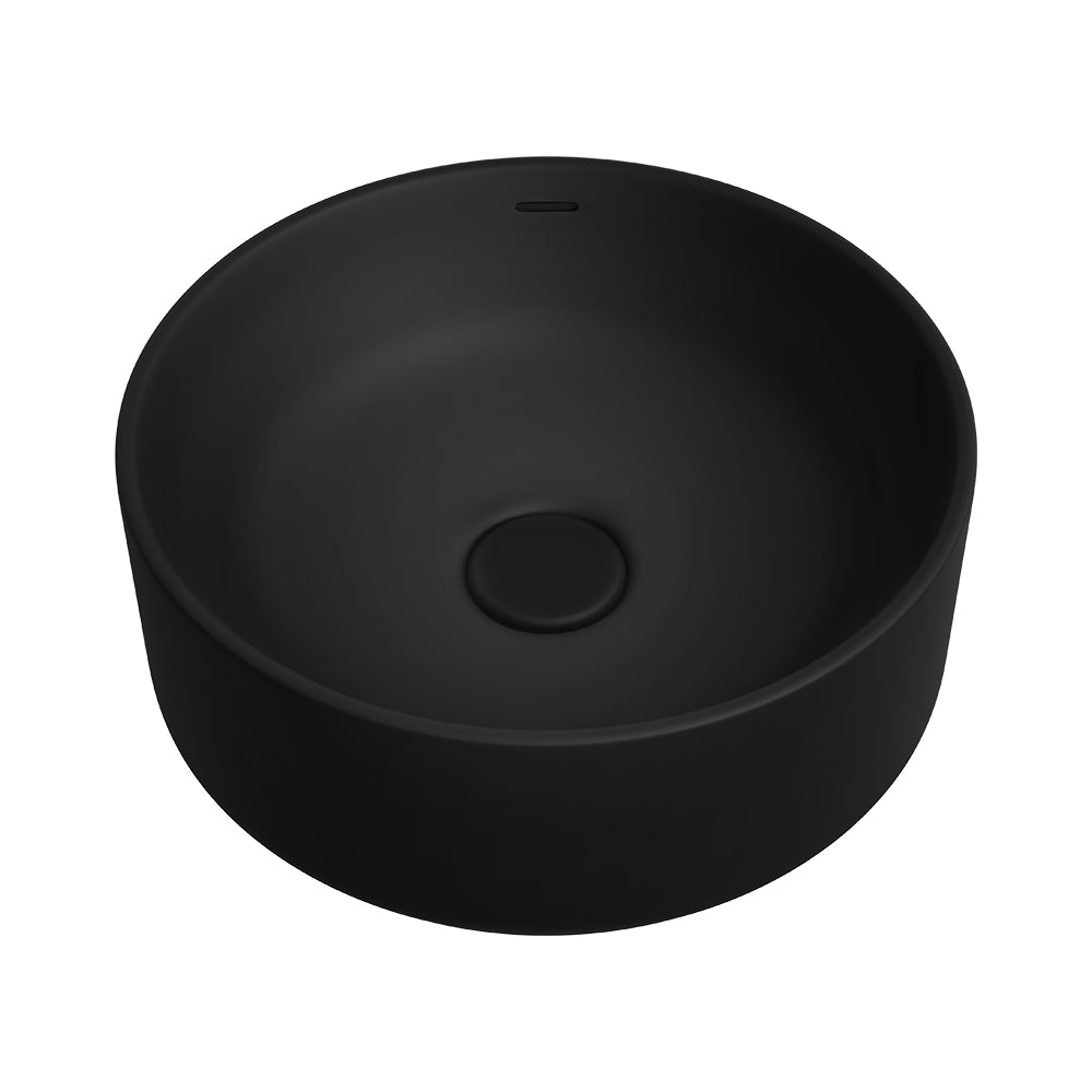 Fienza Reba Luxe Above Counter Basin Matte Black