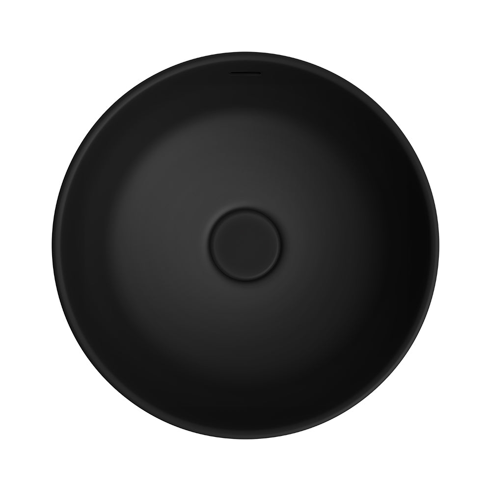 Fienza Reba Luxe Above Counter Basin Matte Black